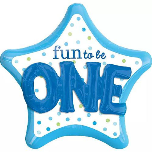 Picture of FUN TO BE ONE BOY FOIL BALLOON